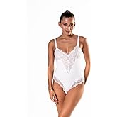 HeyShape Bodysuits for Women - Tank Top Lace Backless Thong - Body Shaper Tummy Control Shapewear for Women