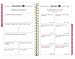 bloom daily planners 2017-18 Academic Year Daily Planner - Passion/Goal Organizer - Monthly and Weekly Datebook and Calendar - August 2017 - July 2018-6