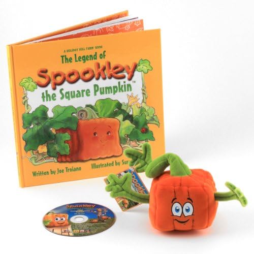Spookley Pumpkin Book & Plush 2 Set