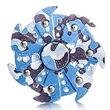 FINGER SPINNER Fidget Spinner Toy Relieve Stress High Speed Focus Toy for Killing Time (Y Blue1)