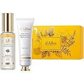 d'alba Piedmont White Truffle Vegan Gift Set, First Aromatic Spray Serum and Hand Serum&Cream, Hydrate & Nourish Duo Gift Set, Face & Hand Moisturizer Set