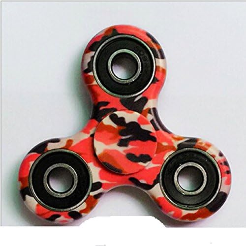 Taold Hand Spinner Fidget Toy Relieves Stress Anxiety Toy with Ceramic Bearing (A Colorful 3)