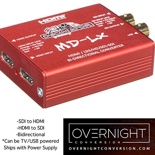 Decimator Design MD-LX Bi-Directional HDMI/SDI Converter