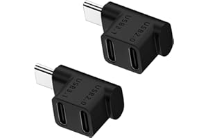 USB 3.1 Type AC to C Adapter 180 Degree U Shape Converter PD100W 4K60Hz Gamepad Extension USB C Connector