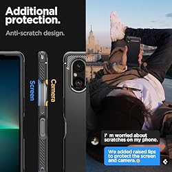 Spigen Rugged Armor Designed for Xperia 5 V Case