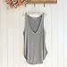Fashion Summer Woman Lady Sleeveless V-Neck Candy Vest Loose Tank Tops T-shirt