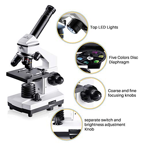 3 200X+2000X+Microscopes+Microscope+Biological+Laboratory