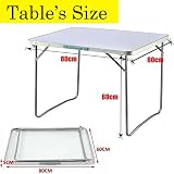 Unibos Portable Folding Outdoor Kitchen Work Top Table 80cm view 3