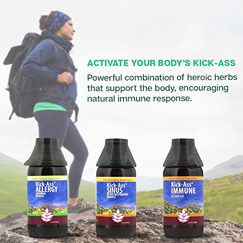 WishGarden Herbs KickAss Allergy AllNatural NonDrowsy Herbal