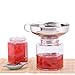OTHERMAX Canning Funnel - Stainless Steel Jam Funnel for Mason Jar with Handle for Regular and Wide Mouth Jars, Metal Large Kitchen Food Funnels - Silver