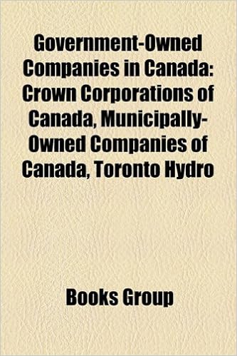Amazon In Buy Government Owned Companies In Canada Crown Corporations Of Canada Municipally Owned Companies Of Canada Toronto Hydro Book Online At Low Prices In India Government Owned Companies In Canada Crown Corporations Of Canada