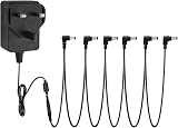 STRICH SPA-10 9V DC 1A Guitar Pedal Power Supply 6 Way Daisy Chain