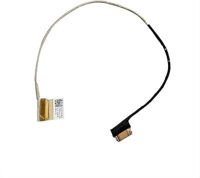 ZAHARA LCD LVDS Cable for Toshiba Satellite DD0BLQLC400 DD0BLQLC120 40Pin LED