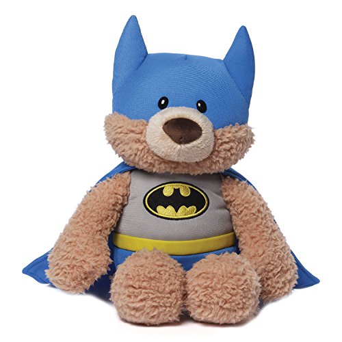 GUND DC Comics Batman Malone Teddy Bear Stuffed Animal Plush, 12