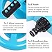 TOLOCO Garden Sprinkler, 360° Automatic Rotating Portable Lawn Sprinkler, Adjustable Gardening Supplies 3 Arm Nozzle Watering System- Water Up to 3,600 Sq. Ft. Coverage