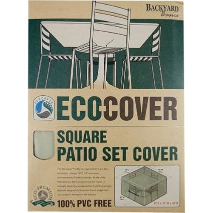 Square Patio Cvr 75x75x30