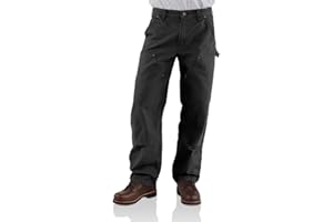 Carhartt Men's Loose Fit Washed Duck Double-Front Utility Work Pant