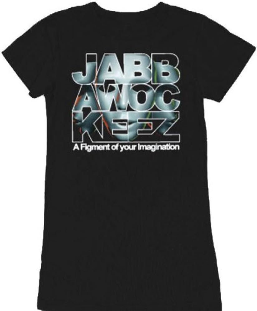 Jabbawockeez Dance Face Fill Logo Black Juniors T-Shirt Tee