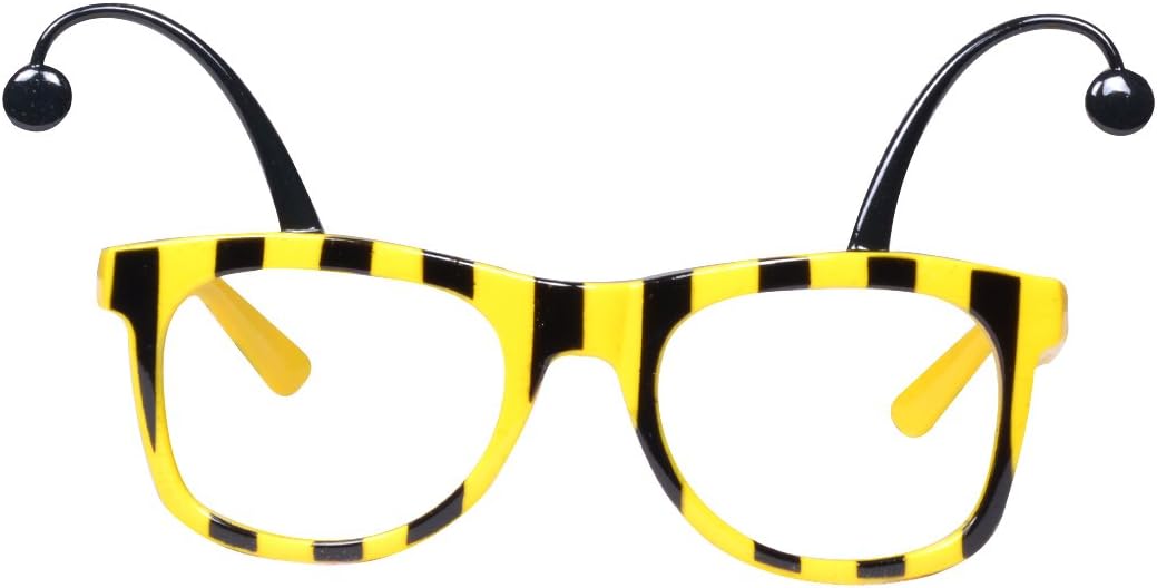UNTOLD Funny Insect Sunglass Goggle Bee Designed Sunglass | Party Sunglass