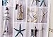 Jibin Bong Cloth Fabric Nautical Shower Curtain Blue and White Coastal Shower Curtains, Sea World Seashell Starfish Beach Theme Ocean Shower Curtains for Bathroom, Weighted Waterproof, 72x72inch