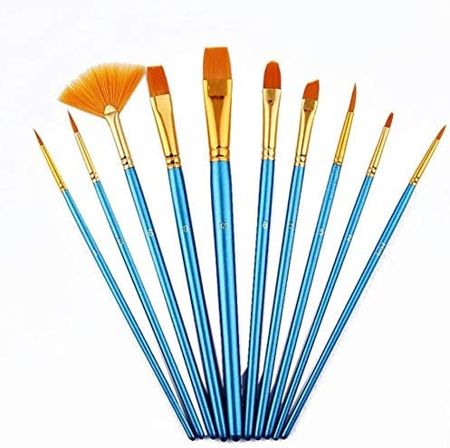 MAILIER Paint Brushes Set Acrylic/Oil/Watercolor Painting Fine Detail Brushes Paintbrush Oil Paint Brushes Set Long Handle Artist Paintbrushe