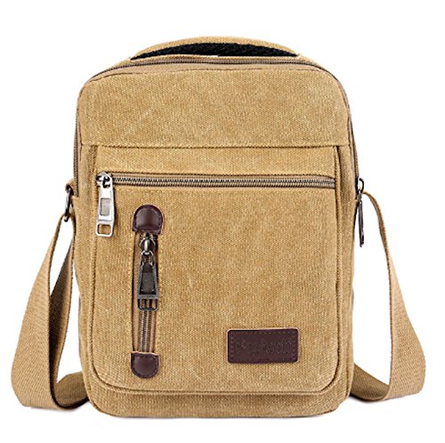 Ts-store canvas school bag crossbody satchel shoulder m…