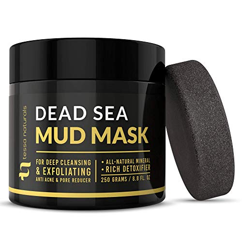 Dead Sea Mud Mask - Enhanced with Collagen - Reduces Blackheads, Pores, Acne, Oily Skin - Visibly Healthier Face & Body Complexion - All Natural Anti-Aging Formula for Women & Men - Thumbnail 5