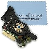 ValueDeluxe HOP-141X HOP-141B HOP-14XX DVD Laser Lens for XBOX 360 BenQ LITE-ON DG-16D2S with ValueDeluxe Microfiber cloth