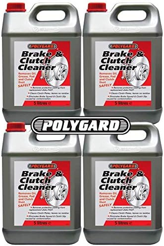Polygard Workshop Brake and Clutch Cleaner 5L x4