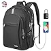 Business Laptop Backpack, Extra Large TSA Friendly Durable Anti-Theft Travel Backpack with USB Charging Port, Water Resistant College School Computer Bag for Women & Men Fits 15.6 Laptop