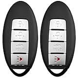 KEYO1E Keyless Entry Remote Control Car Key Fob for Infiniti G35 G37 G25 Q60 QX70 FX37 Nissan Maxima Altima Versa Murano 46 Chip 370Z KR55WK48903 KR55WK49622 (2 Yr Warranty) of 2
