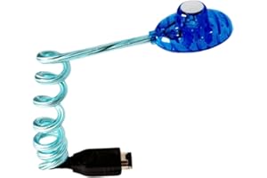 ELICTECH Worm Light Illumination LED Lamps, Worm Screen Light Backlight for GBC/GBP/GBA Gameboy Color & Gameboy Pocket & Gameboy Advance Console WormLight, Blue (Type 1)