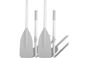 Inflatable Dinghy Oars 2Pcs Set Plastic Paddle Boat Canoe Water Marine Sports Rowing Paddles for Boat Canoe Kayak Inflatable 