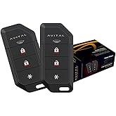 Avital 3103LX 1-Way Security System with Keyless Entry/Flashing Parking Lights