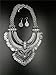 Thkmeet Bib Bohemian Ethnic Gypsy Coin Festival Statement Necklace and Earrings Set for Women Boho Jewelry