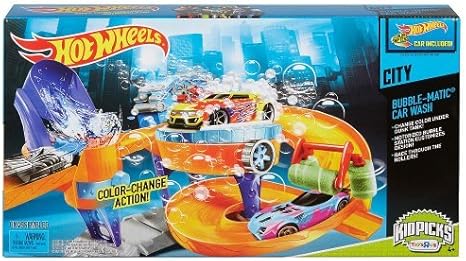 hot wheels bubble matic car wash