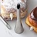 Ateco #229 Large Bismark Stainless Steel Pastry Tip - Great for Filling Eclairs