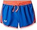 Under Armour Girls' Fast Lane Shorts, Ultra Blue (907)/Reflective, Youth Large