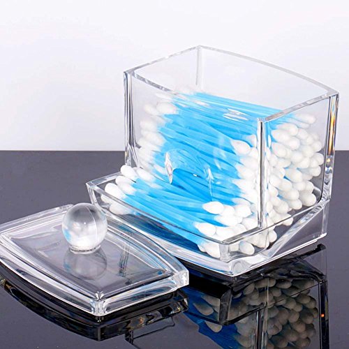 NPLE--Clear Acrylic Makeup Case Storage Cosmetic Organizer Drawer Insert Holder Box XM
