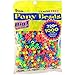 Darice Value Pack Pony Bead, 9mm, Neon Multicolor, 1000-Pack (2 Packs)
