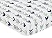 Fitted Crib Sheet for Navy Blue, Mint and Grey Woodsy Boys Baby/Toddler Bedding Set Collection - Arrow Print