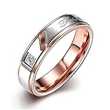 PSRINGS Stainless Steel Fine ever Love Silver
