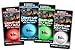 Night Sports USA Light Up Golf Ball (Pack of 4), Official Size/Weight, Red/Blue/Green/White