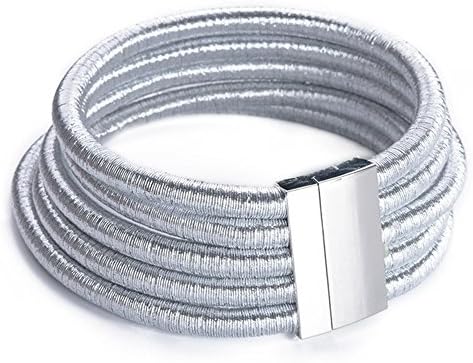 Fancy Love New Punk Wide Stretch Rope Gold Maxi Colar Chocker Necklace