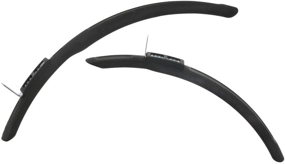 "ZEFAL Kids Mudguard Set, Black, 16"" to 20""", 16" to 20"