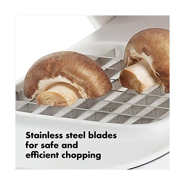 OXO-Good-Grips-Vegetable-Chopper-with-Easy-Pour-Opening-White-107-x-262-x-165-cm OXO Good Grips Vegetable Chopper With Easy-Pour Opening