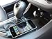 Retractable Car Charger for iPhone 3G/3GS, 4/4S, iPad 1/2/3, iPod Nano 3rd/4th Generation, iPod Touch 3rd/4th Generation –30 Pin-Tangle Free-MFI Apple Certified- by Cellet - Black