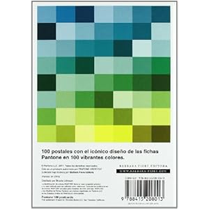 Pantone 100 postales