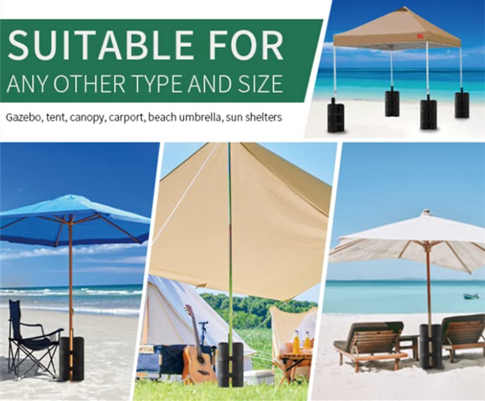 Extra Large Weights for Canopy Tents, Thick Density Canopy Weights Set