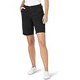 Lee Women's Relaxed Fit Avey Knit Waist Cargo Bermuda Short